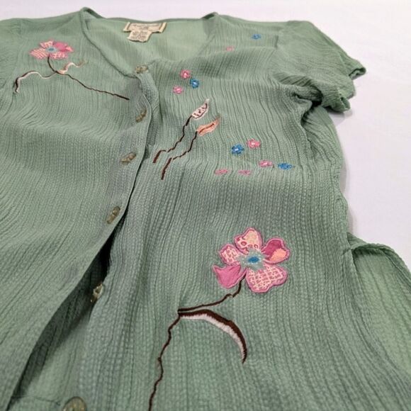 April Cornell Button Down Blouse - Picture 7 of 7